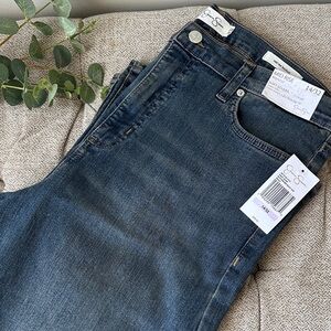Dark Wash Mid Rise Jeans with Tag